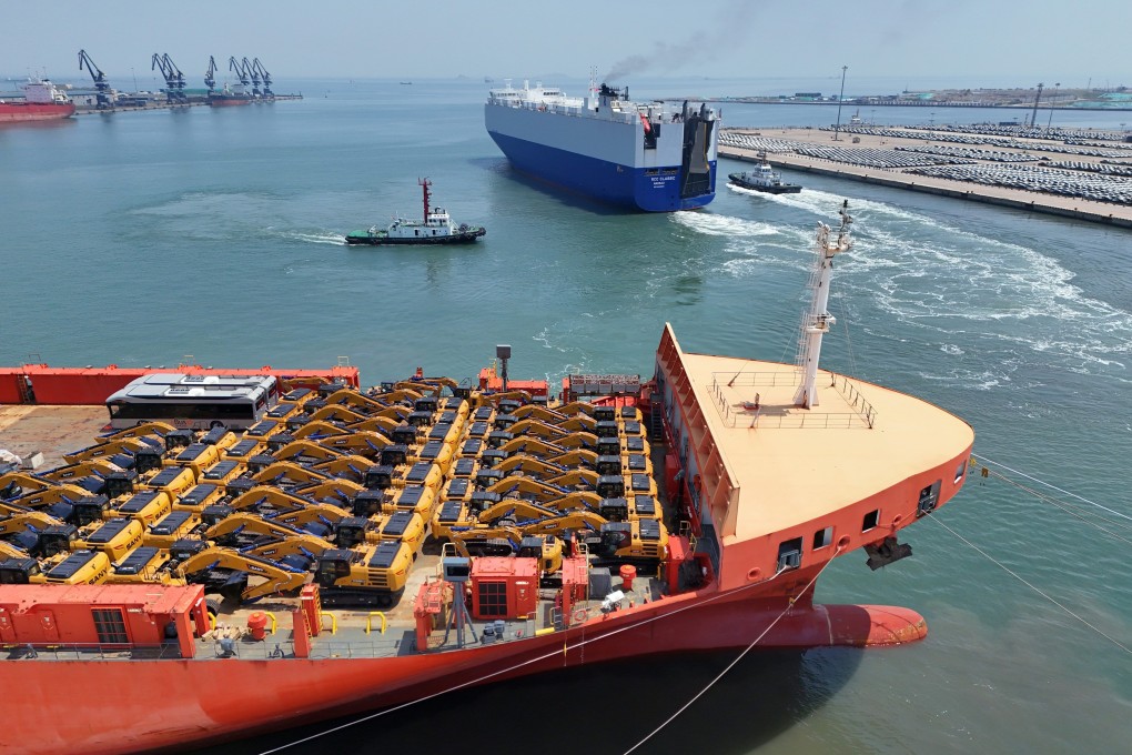 China’s exports rose by 8.6 per cent from a year earlier in June. Photo: Getty Images