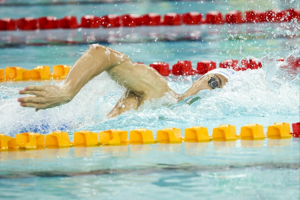 The row over the swimmer escalated when Hong Kong head coach Chen Jianhong posted conversations on social media. Photo: Dickson Lee