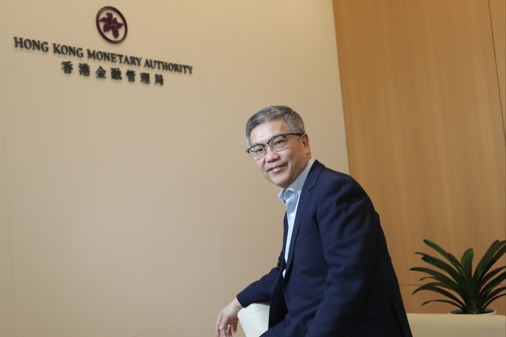 HKMA deputy CEO Arthur Yuen discussed a number of issues the regulator is pursuing to improve the city’s banking sector. Photo: Xiaomei Chen