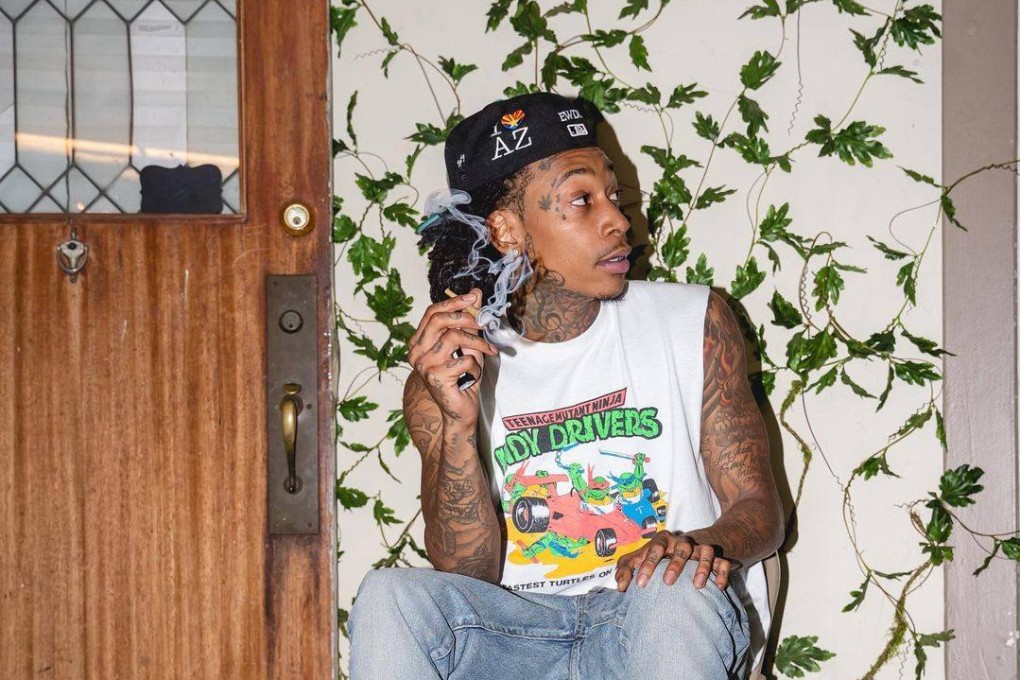 Legal cannabis companies in the US have drawn celebrity funding or endorsements from known aficionados of marijuana like Wiz Khalifa. Photo: @wizkhalifa/Instagram