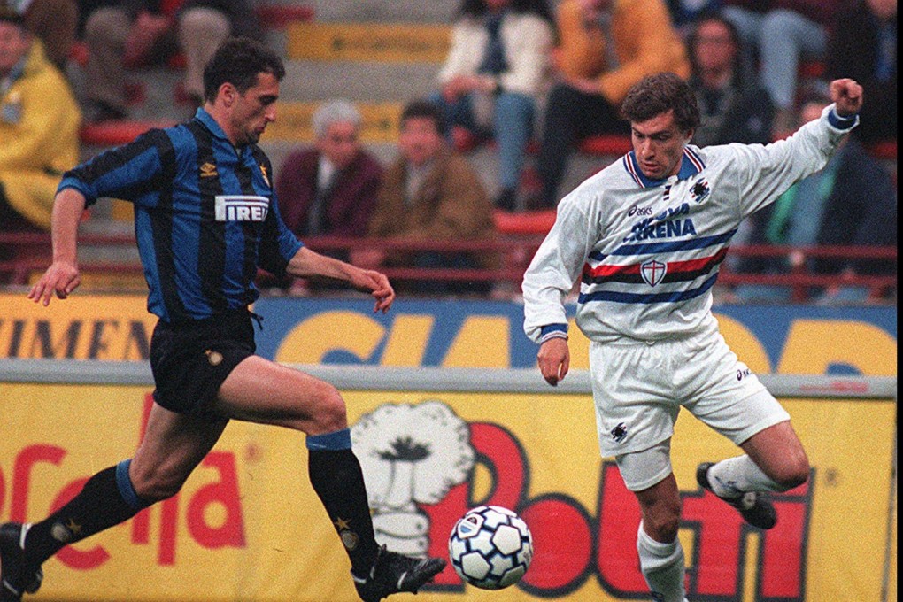 Gianluca Festa (left) played for Inter Milan, before transferring to English club Middlesbrough. Photo: AP.
