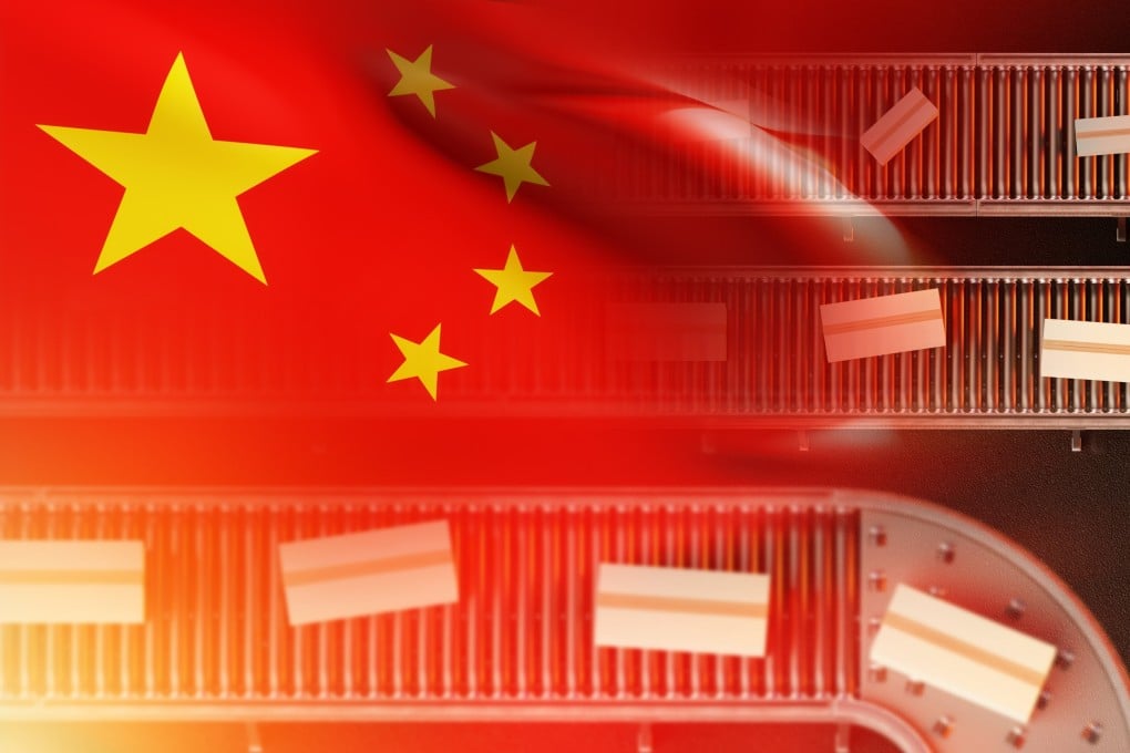 The environment inside a highly automated plant appears a far cry from the days when mainland Chinese factories were known as “labour-intensive” sweatshops. Photo: Shutterstock