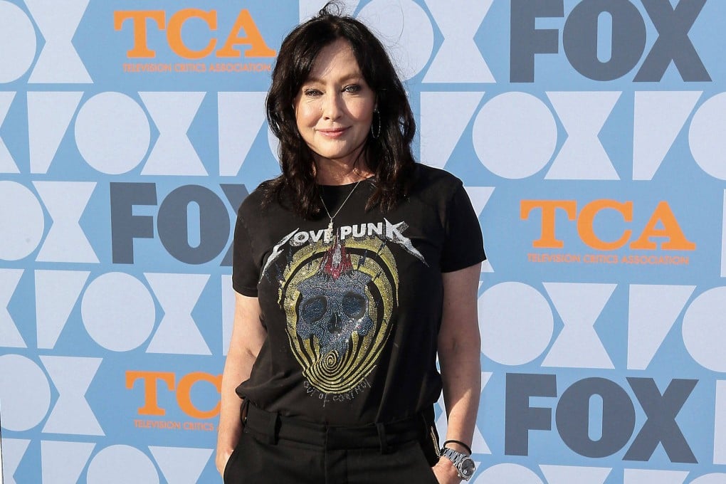 American actor Shannen Doherty in 2019. The Beverly Hills: 90210 has died at the age of 53 after battling with cancer since 2015. Photo: AFP