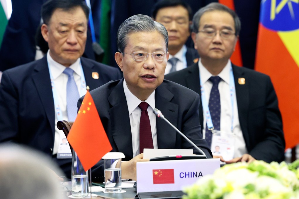 Zhao Leji, third most senior member of the Communist Party and National People’s Congress Standing Committee chairman, is expected to meet the Japanese delegation. Photo: Xinhua