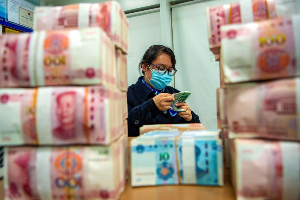 China’s long-term treasury bond market has seen a record rally since last year as investors seek safe-haven assets. Photo: AP