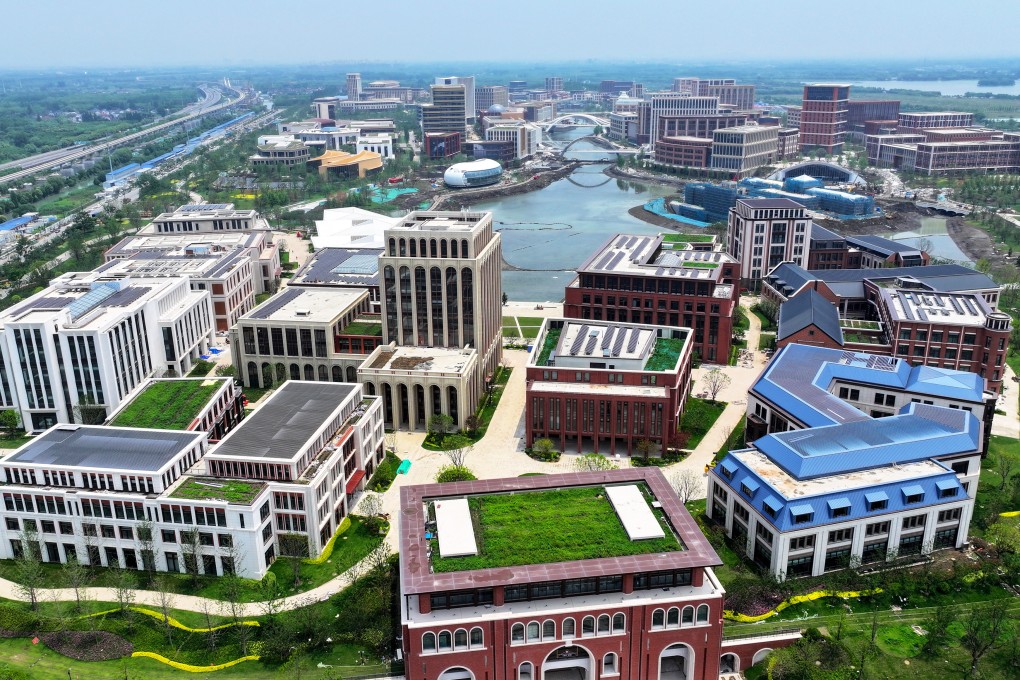 Around 30,000 research and development personnel are expected to move into Huawei Technologies’ new Shanghai campus, which will start operations this year. Photo: Costfoto/NurPhoto via Getty Images