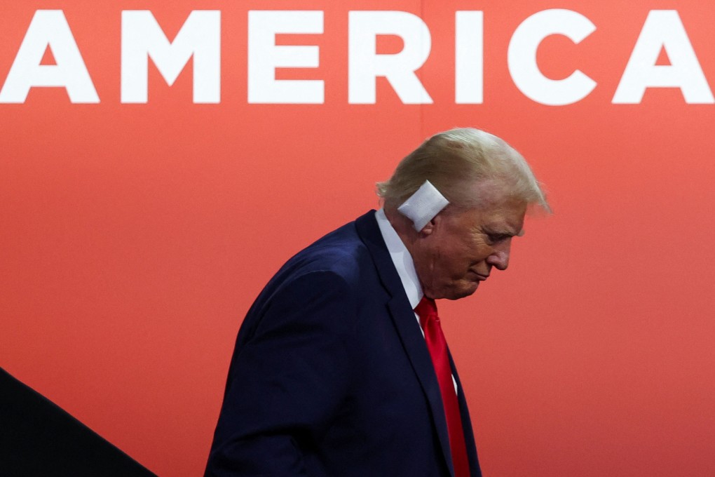 Republican presidential nominee and former US president Donald Trump walks to the stage on the first day of the Republican National Convention in Milwaukee, Wisconsin, on July 15. Photo: Reuters