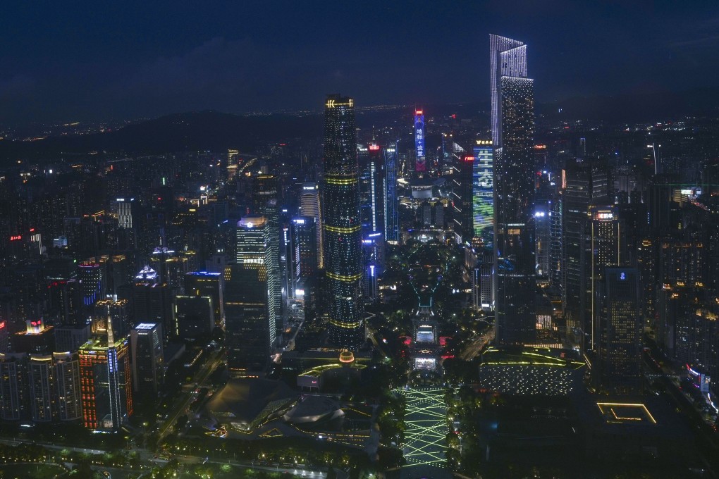 A view of Zhujiang New Town in Guangzhou, in China’s southern Guangdong province, on June 10, 2024. Photo: Eugene Lee