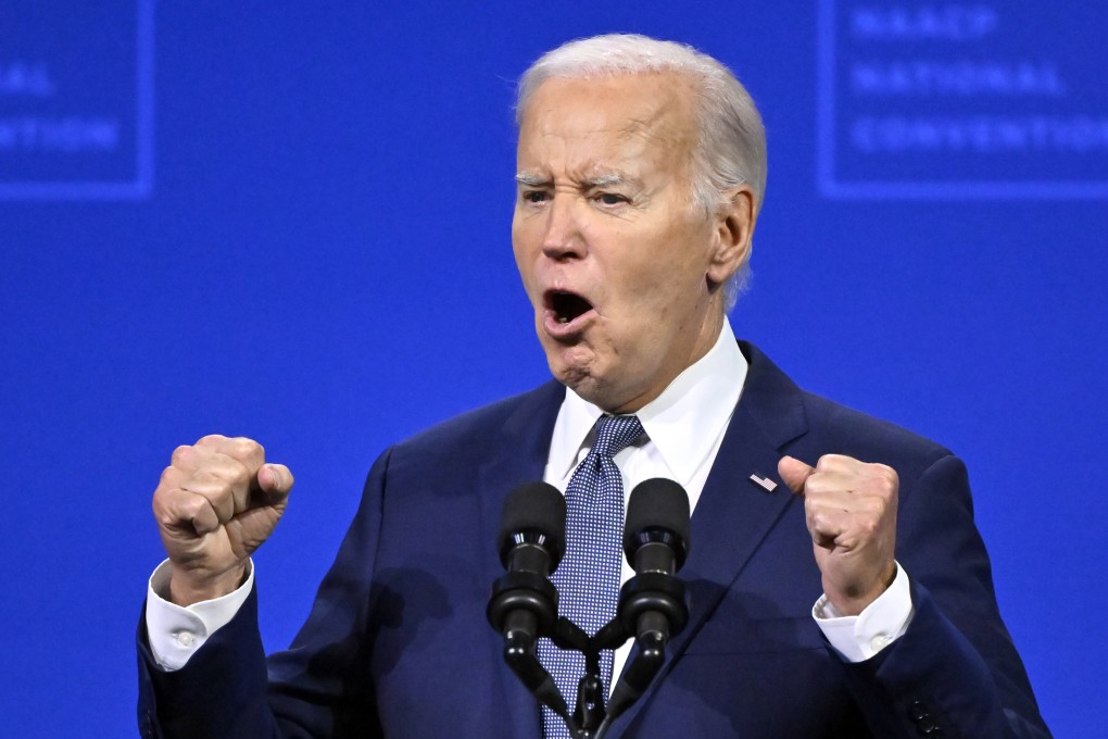 Joe Biden back in campaign mode against Donald Trump after shooting | South  China Morning Post