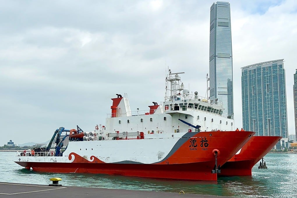 China’s Shen Kuo research vessel has been spotted around the Philippines in recent months. Photo: Handout