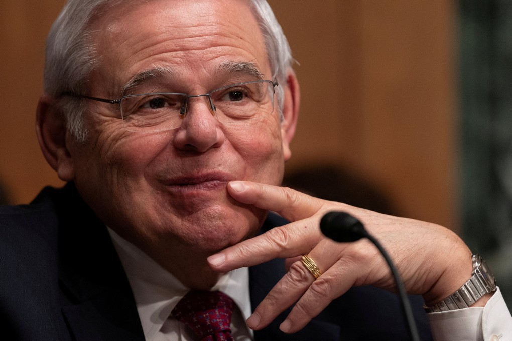 US Senator Bob Menendez attends a hearing on Capitol Hill in Washington in March. Photo: Reuters