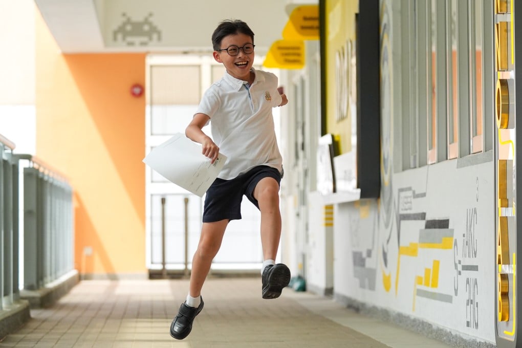 Nine-year-old Bryan Leung. The biggest obstacle in taking the notoriously tough tests was not the studying but securing his entry as a primary school student. Photo: Eugene Lee