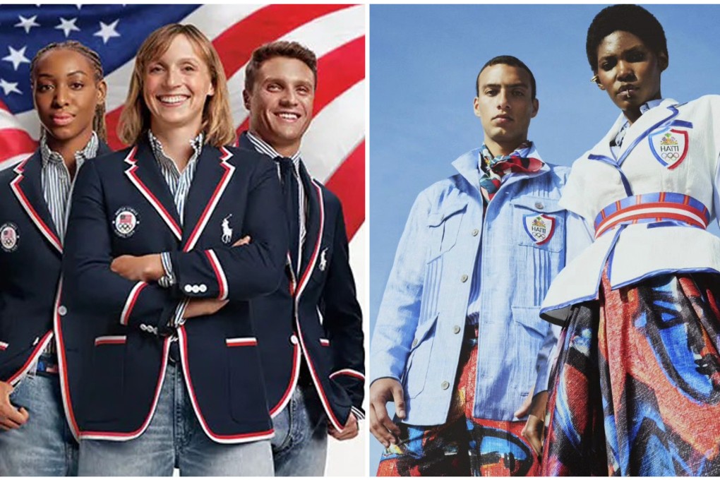 Team USA’s uniforms are again the work of Ralph Lauren, while Haiti’s colourful outfit comes from the mind of Stella Jean. Photo: Ralph Lauren/Stella Jean