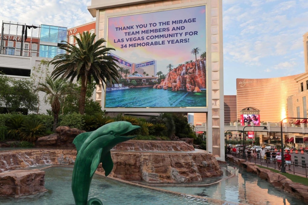 The Mirage, casino resort that changed the Strip, closes; to