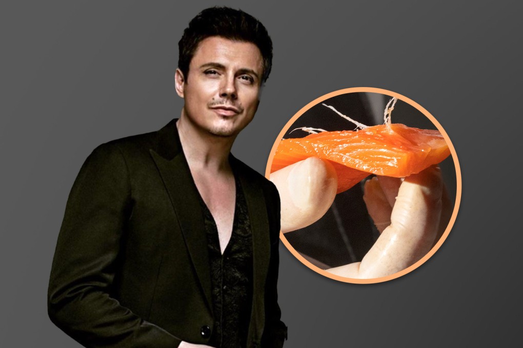 French rock opera singer Laurent Ban has praised the skills of a Shanghai doctor who was able to quickly remove a fish bone from his throat, thereby literally saving the show. Photo: SCMP composite/Shutterstock/IG@laurent_ban_off