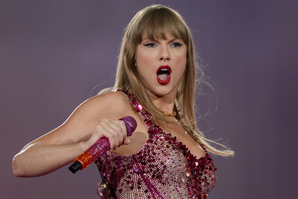 US singer Taylor Swift performs at the Veltins Arena during the first concert in Germany as part of her “The Eras Tour” Photo: dpa