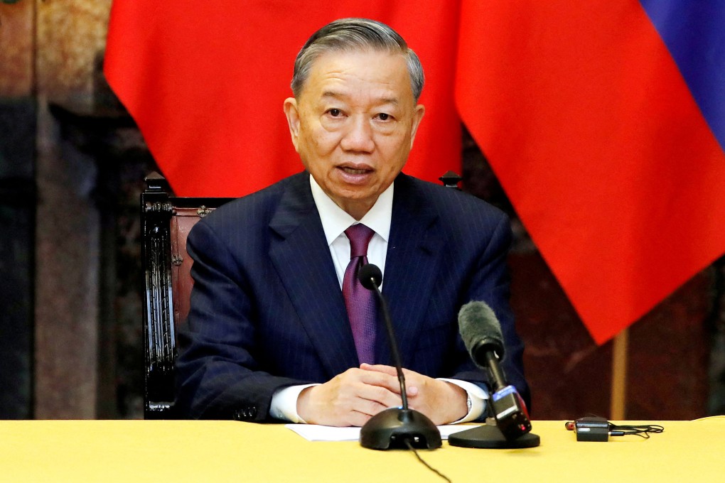 President To Lam is set to take over as both the party and country’s caretaker leader. Photo: Pool via Reuters