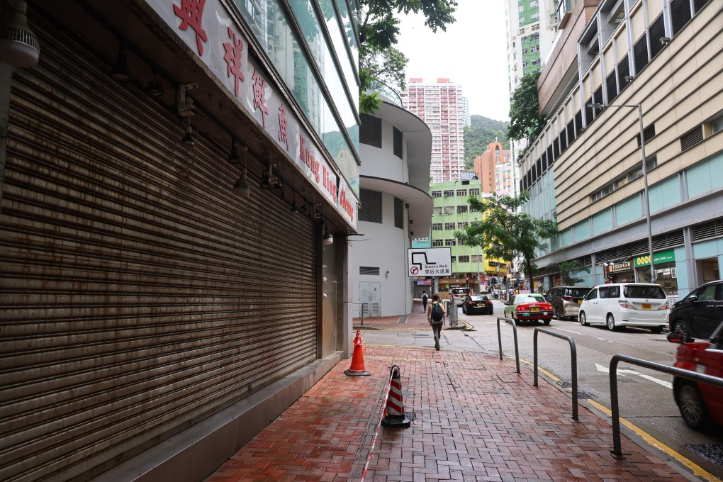 Wan Chai is one of the worst-hit areas, according to the survey by New People’s Party. Photo: Dickson Lee