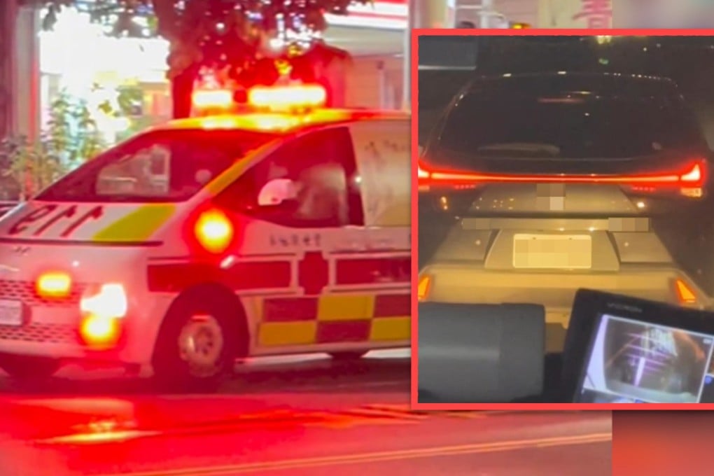 A dying man in Taiwan missed his last chance to see loved ones after the ambulance ferrying him home was blocked by a car. Photo: SCMP composite/Facebook/IG@yue.amb_photography