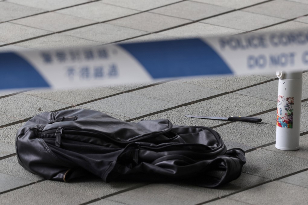 A student has pleaded guilty to wounding a security guard during a knife attack last year. Photo: Yik Yeung-man