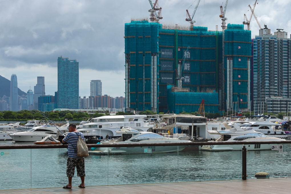 View of Pavilia Forest, developed by New World Development (NWD), at Kai Tak.  Photo: Edmond So