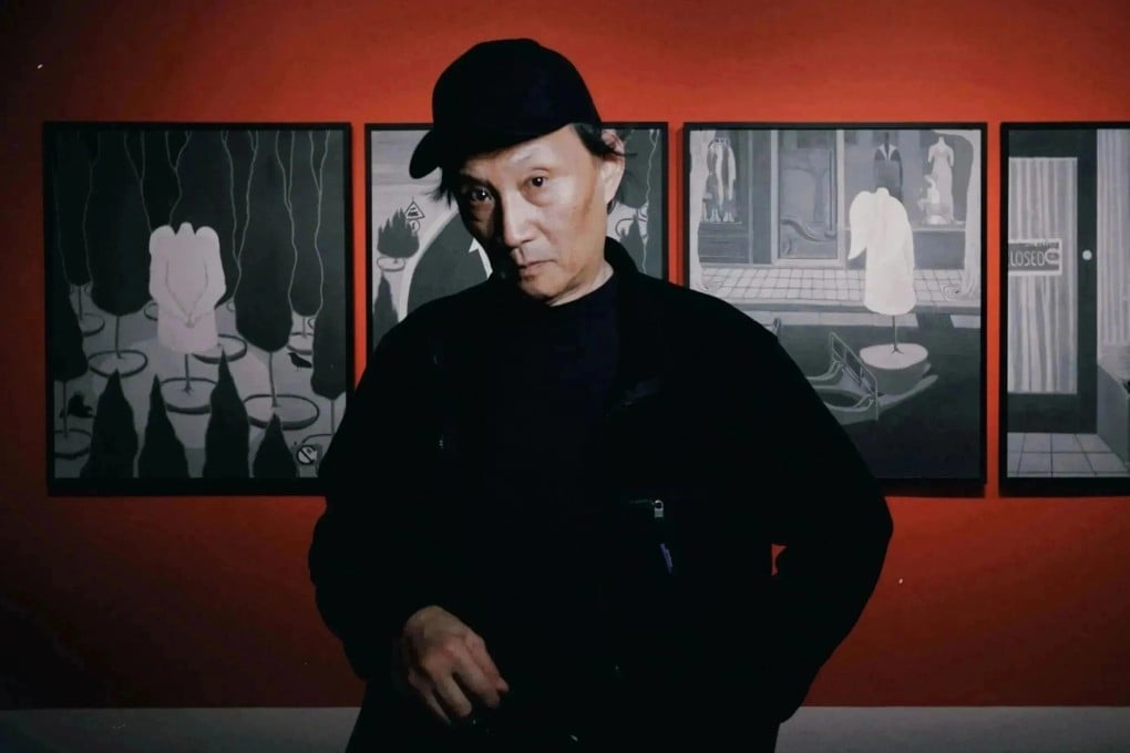 Chinese novelist and artist Jin Yucheng recently had his book turned into Blossoms Shanghai by Wong Kar-wai. Now 41 pieces of his visual art are on show in his first Hong Kong exhibition, at Tai Kwun. Photo: Lu Yuanmin