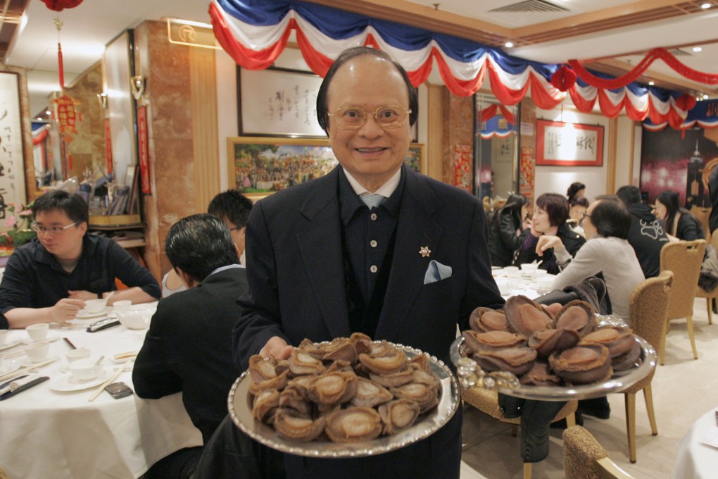 Adam Wong studied under Hong Kong’s “abalone king” Yeung Koon-yat (above) for decades, and continues the chef’s legacy at Forum Restaurant by cooking his mentor’s signature dishes. Photo: Corbis via Getty Images