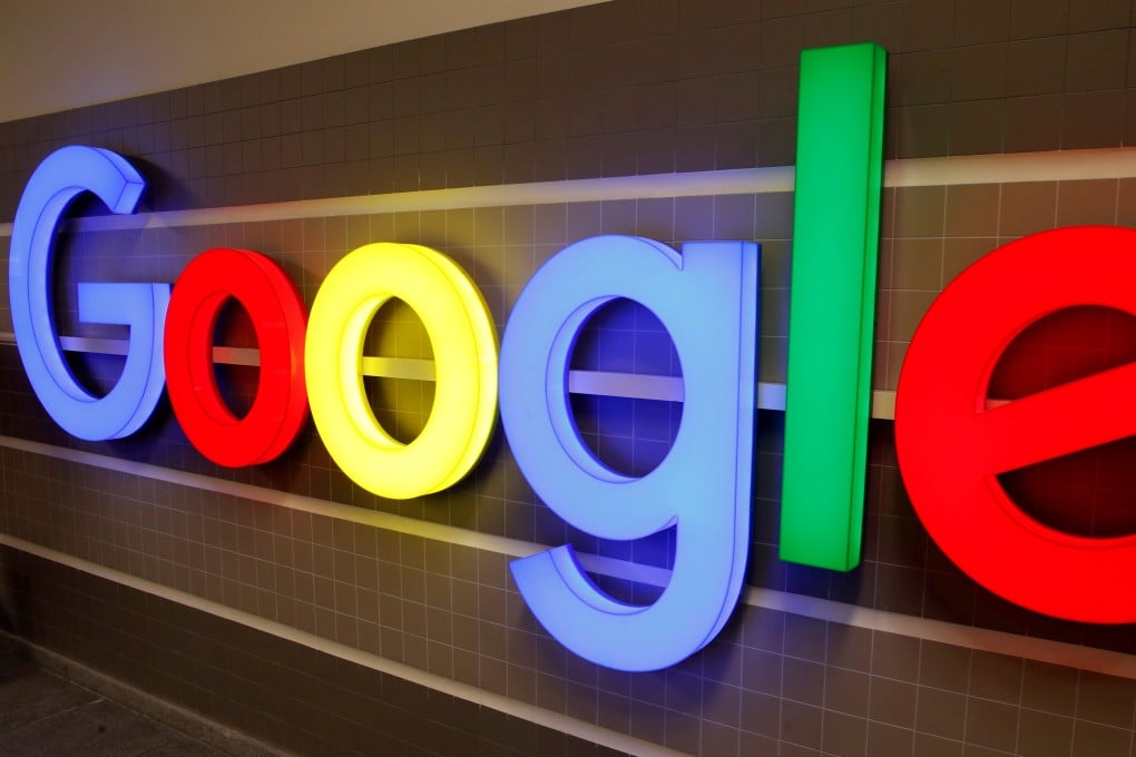 An illuminated Google logo is seen inside an office building in Zurich, Switzerland, December 5, 2018. Photo: Reuters