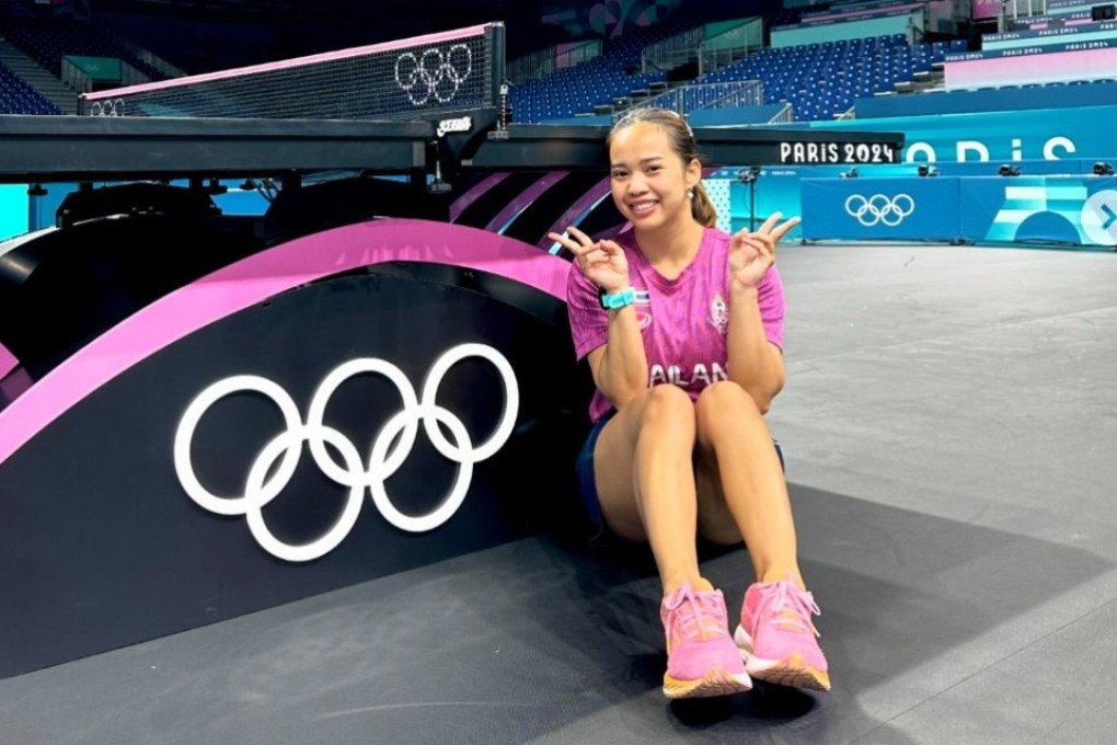 Thailand’s table tennis star Orawan Paranang at the Paris Olympics. Photo: Instagram/p.orawann