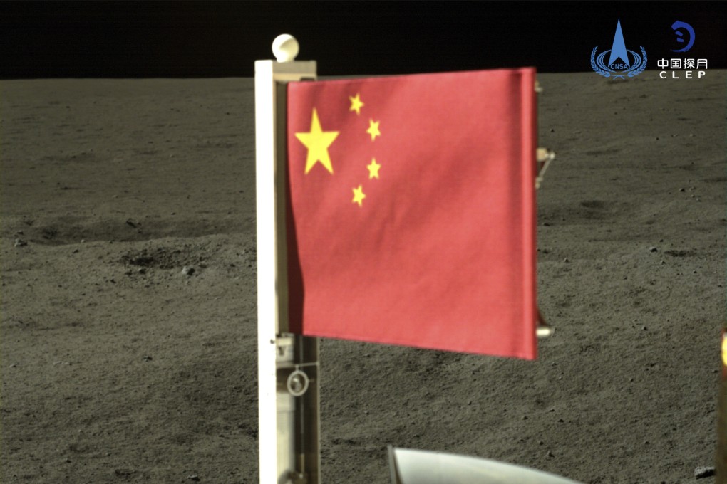 Chinese scientists, using a sample provided by CNSA, isolated more than 1,000 mineral clasts that include a  crystal dubbed “unknown lunar mineral” (ULM-1) that contained water molecules. Photo: CNSA