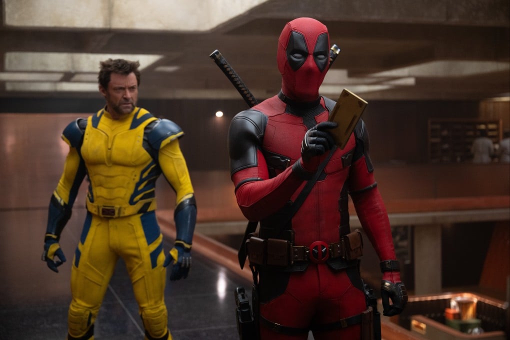 Hugh Jackman (left) as Wolverine/Logan and Ryan Reynolds as Deadpool/Wade Wilson in a still from Deadpool & Wolverine (category: III), directed by Shawn Levy. Photo: Jay Maidment/20th Century Studios and Marvel