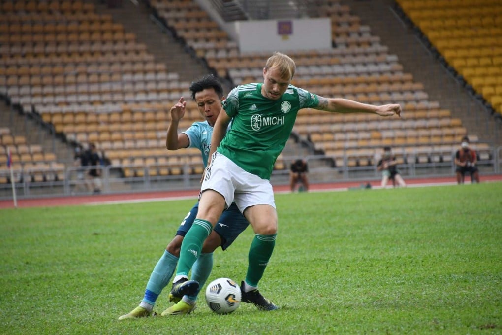 Hong Kong Premier League matches in front of empty stands are commonplace. Photo: Chan Kin-wa