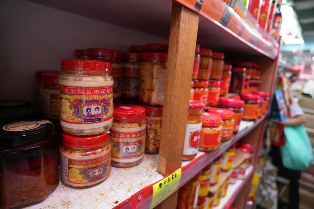 Jars of Liu Ma Kee fermented bean curd. The famous local brand has admitted importing fermented bean curds. Photo: Sam Tsang