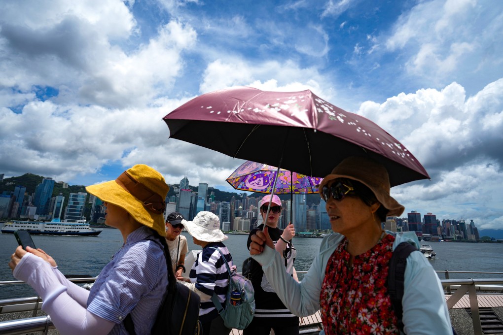 Super Typhoon Gaemi has brought hot weather to Hong Kong. Photo: Sam Tsang