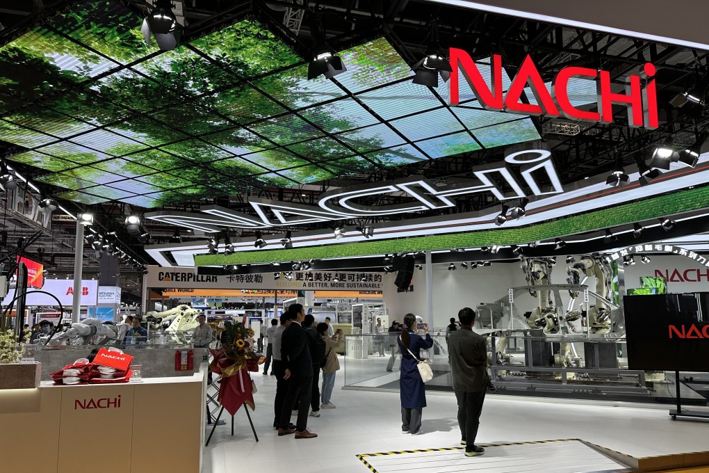 The Japanese Nachi booth at the China International Import Expo (CIIE), Shanghai, November 2023. Photo: Frank Chen