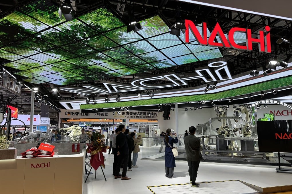 The Japanese Nachi booth at the China International Import Expo (CIIE), Shanghai, November 2023. Photo: Frank Chen