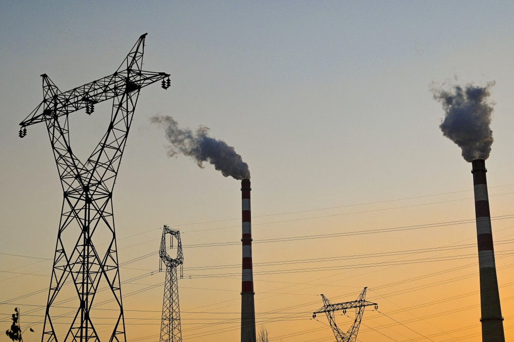 Smoke rises from a coal-powered power station in Datong, Shanxi province. The US climate envoy John Podesta said talks with China on greenhouse gases are advancing. Photo: AFP