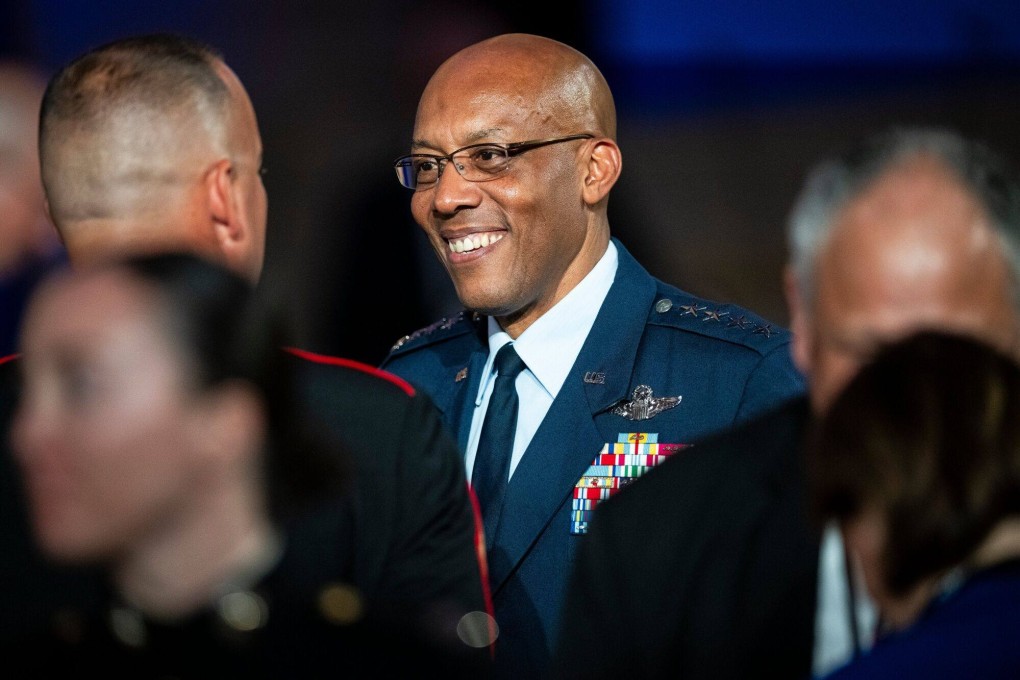 Air Force General Charles Brown says war with China is not inevitable but the US is confident of winning such a conflict if it broke out. Photo: Bloomberg