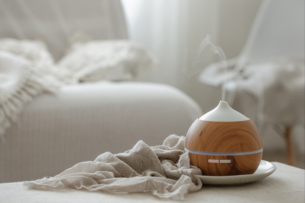 Do you find it hard to sleep properly in your small flat or studio? Experts offer tips that will help you get a good night’s rest, from changing your environment to using a diffuser (above) to reducing external stimulation. Photo: Shutterstock