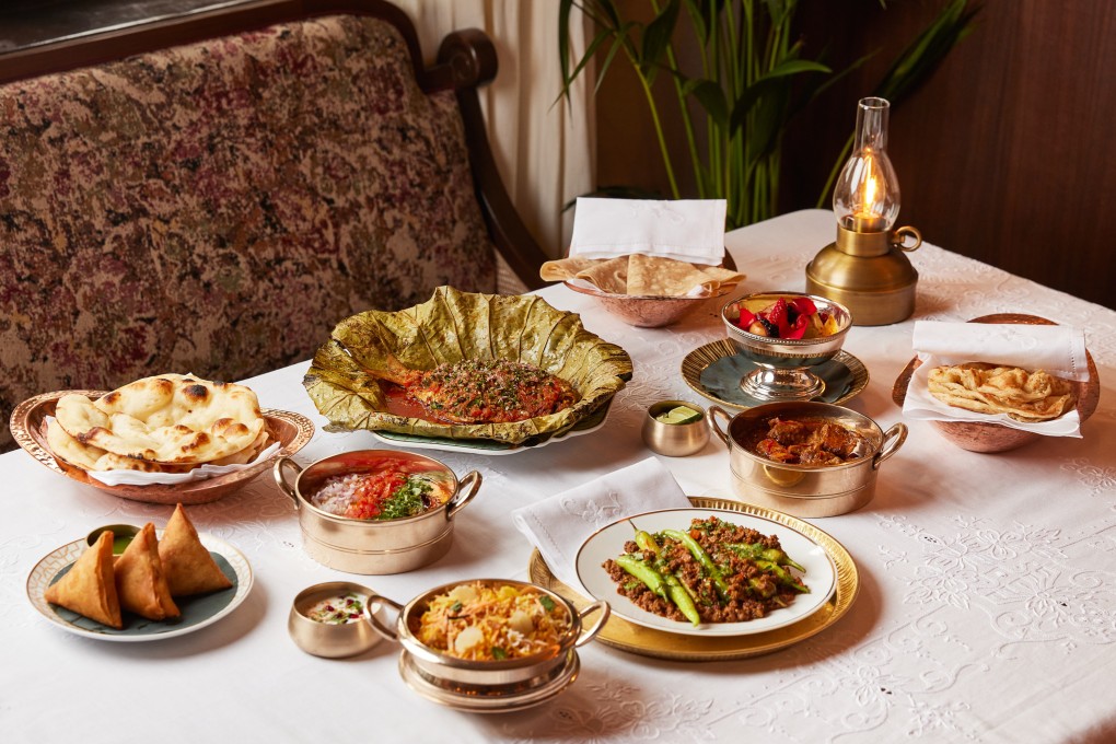 A spread of dishes at Prince and the Peacock in Tai Kwun, Central, one of a number of Hong Kong restaurants presenting more regional dishes from India, some faithful, others more innovative. Photo: Handout