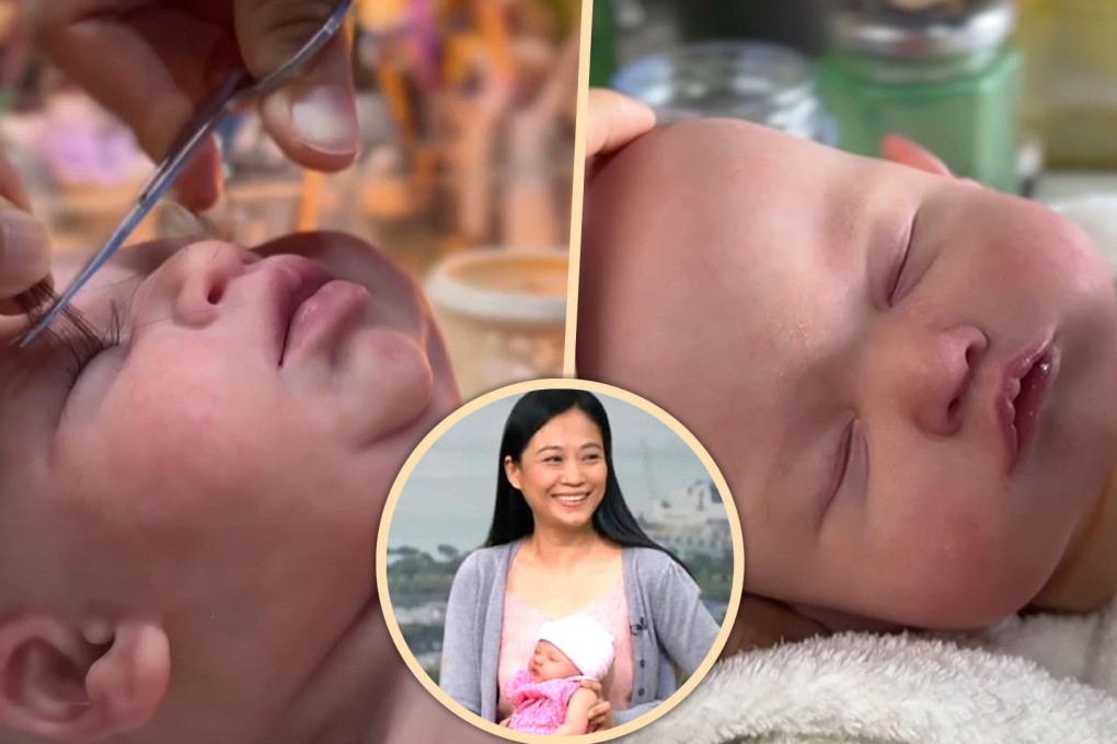 Weird or wonderful? A mother of four from Singapore makes dolls that look just like real babies. Photo: SCMP composite/Facebook/IG@andrealee.art