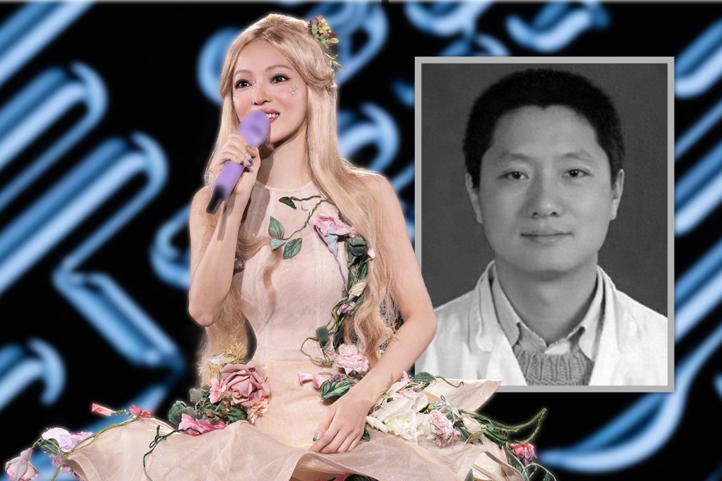 Famous Taiwan singer and actress Angela Zhang has paid tribute to a doctor who was stabbed to death by dedicating one of her best known songs to him during a concert in the city where he was murdered. Photo: SCMP composite/Weibo/Douyin