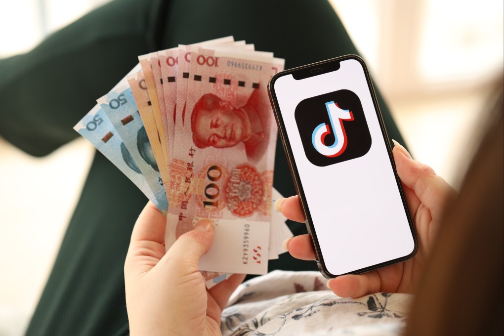 Douyin’s gross merchandise value growth rate is expected to hit 24 per cent in 2024, a steep decline from the previous two years, according to a Goldman Sachs estimate. Photo: Shutterstock