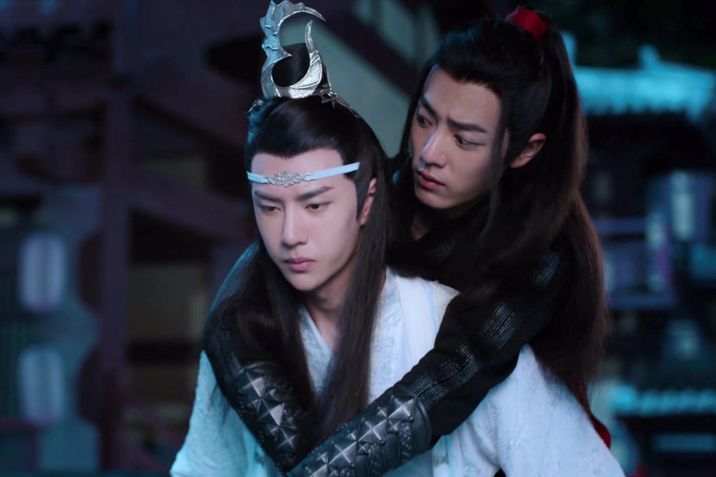 Xiao Zhan (right) and Wang Yibo (left) in The Untamed. “Boys’ love” has given rise to many phenomenally successful Chinese internet novels that have been turned into wildly popular television drama series and spawned English translations. Photo: Tencent Penguin Pictures