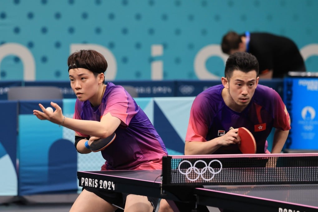 Hong Kong mixed doubles pair Doo Hoi-kem (left) and Wong Chun-ting will face Hungary’s world No 12-ranked Nandor Ecseki and Dora Madarasz in the first round. Photo: Mike Chan