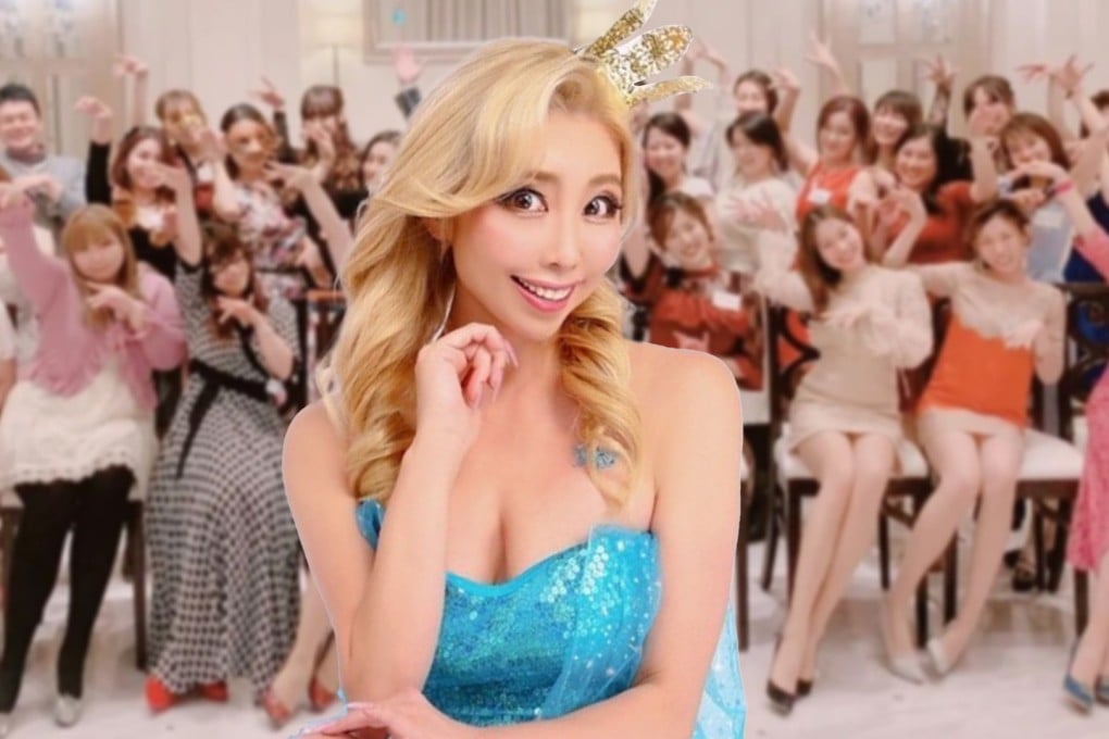 A mother in Japan is living the dream of being a Disney princess while teaching others to do the same. Photo: SCMP composite/IG@grace_sally0806_marilyn