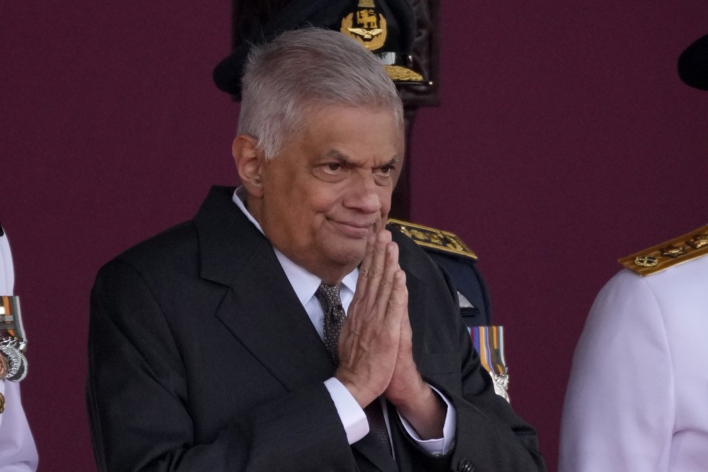 Sri Lankan President Ranil Wickremesinghe. File photo: AP