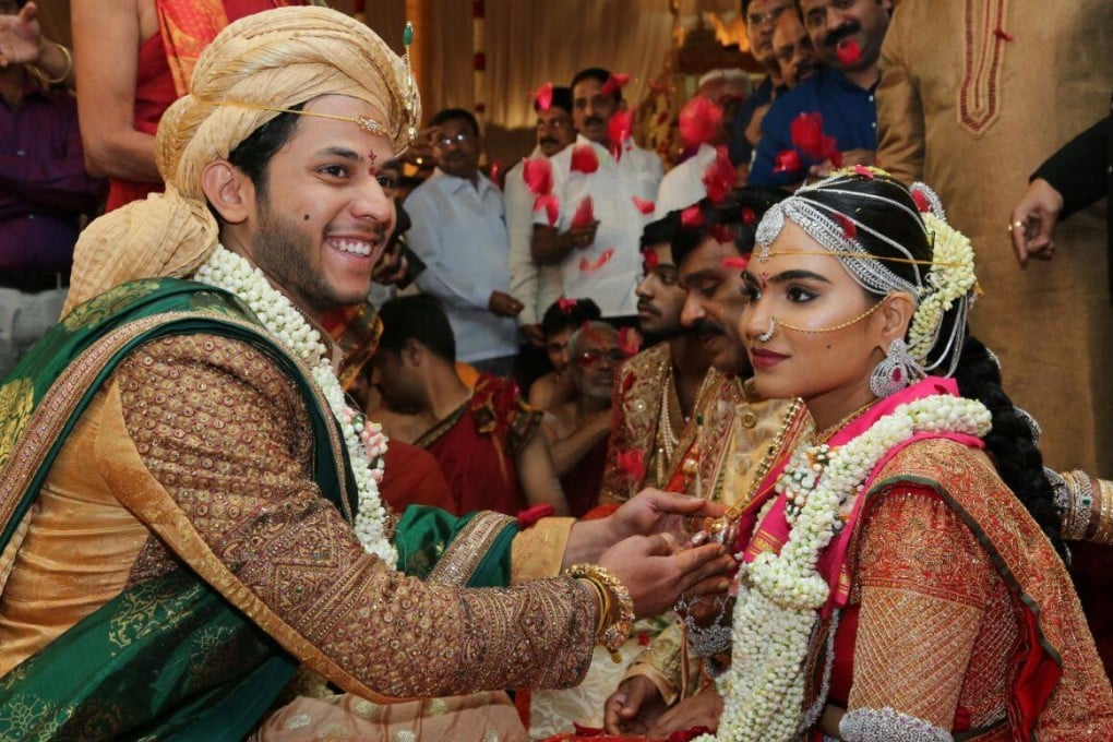 A lavish wedding held at Bangalore Palace in 2016. More Indian couples have been opting for simple civil ceremonies in recent years. Photo: Janardhana Reddy family/Handout via AFP