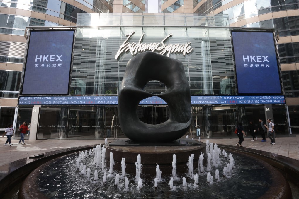 Hong Kong Stock Exchange in Central. Photo: Jonathan Wong