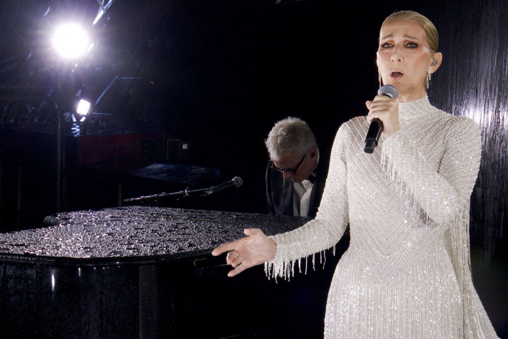 Celine Dion wowed the Paris crowd as her incredible performance was the climax of the Olympic Games opening ceremony. Photo: Handout
